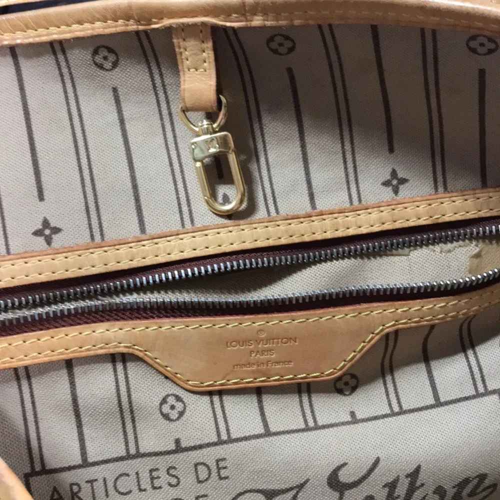 🌸 EXTRA LARGE 🌸 NEVERFULL TOTE GM BAG LOUIS VUITTON - Picture 5 of 15